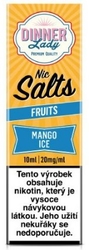 Liquid Dinner Lady Nic SALT Mango Ice 10ml - 20mg