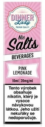 Liquid Dinner Lady Nic SALT Pink Lemonade 10ml - 20mg