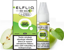 Liquid ELFLIQ Nic SALT Sour Apple 10ml