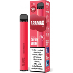 Aramax Bar 700 elektronická cigareta Cherry Berry 20mg
