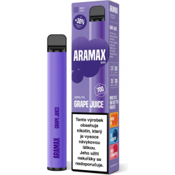 Aramax Bar 700 elektronická cigareta Grape Juice 20mg