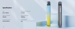 iSmoka-Eleaf ISILK LITE elektronická cigareta 500mAh Blue-Yellow gradient