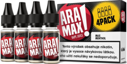 Liquid ARAMAX 4Pack Max Menthol 4x10ml