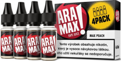 Liquid ARAMAX 4Pack Max Peach 4x10ml