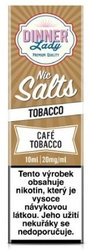 Liquid Dinner Lady Nic SALT Cafe Tobacco 10ml - 20mg