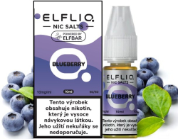 Liquid ELFLIQ Nic SALT Blueberry 10ml