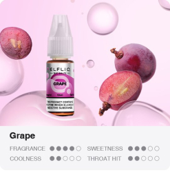 Liquid ELFLIQ Nic SALT Grape 10ml