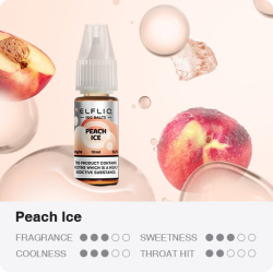 Liquid ELFLIQ Nic SALT Peach Ice 10ml