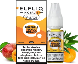 Liquid ELFLIQ Nic SALT Pineapple Mango Orange 10ml