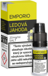 Liquid Emporio SALT Ledová Jahoda 10ml - 20mg