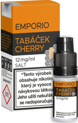 Liquid Emporio SALT Tabáček - Cherry 10ml - 12mg