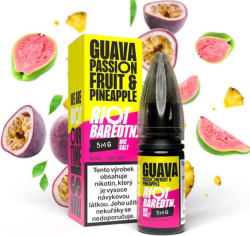 Liquid Riot BAR EDTN Salt Guava Passionfruit Pineapple (Guava, marakuja a ananas) 10ml