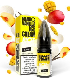 Liquid Riot BAR EDTN Salt Mango Vanilla Ice Cream (Mangovo-vanilková zmrzlina) 10ml