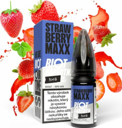 Liquid Riot BAR EDTN Salt Strawberry Maxx (Jahodový energiťák) 10ml