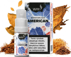 Liquid WAY to Vape American 10ml