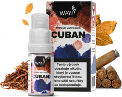 Liquid WAY to Vape Cuban 10ml