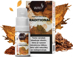 Liquid WAY to Vape Traditional 10ml